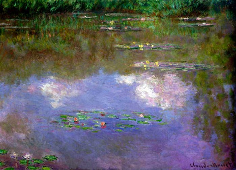 9. Claude Monet, Water Lilies, The Clouds, 1903