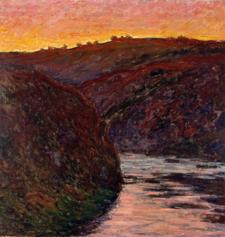 Claude Monet, Valley of the Creuse, Sunset, 1889