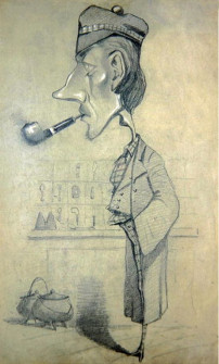 Claude Monet, Scotsman with a Pipe