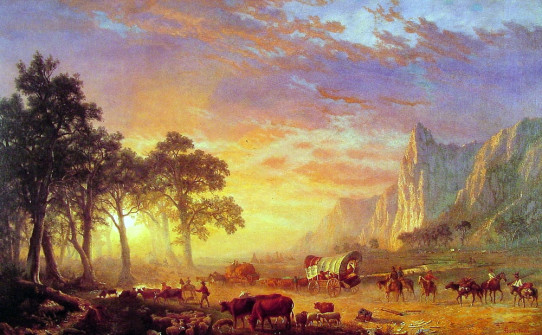 Albert Bierstadt, The Oregon Trail, 1869