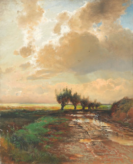 Alexei Savrasov, Country Road, 1873