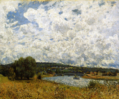 Alfred Sisley, The Seine at Suresnes, 1877