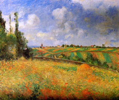 Camille Pissarro, Rye, Pointoise, 1877