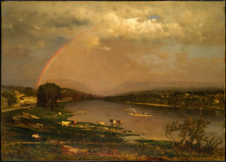 George Innes, Delaware Water Gap, c1860s