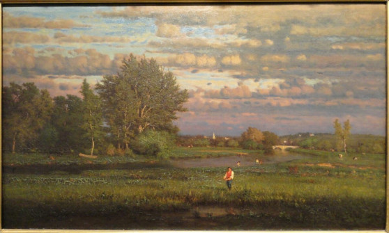 George Inness, Clearing Up, 1860