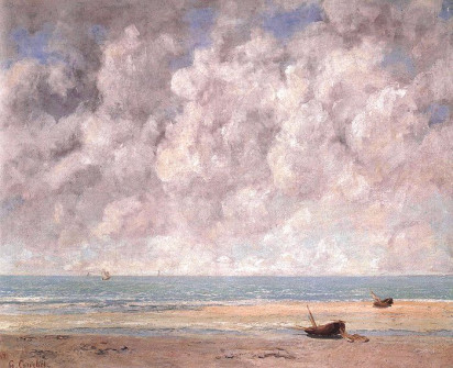 Gustave Courbet, Calm Sea