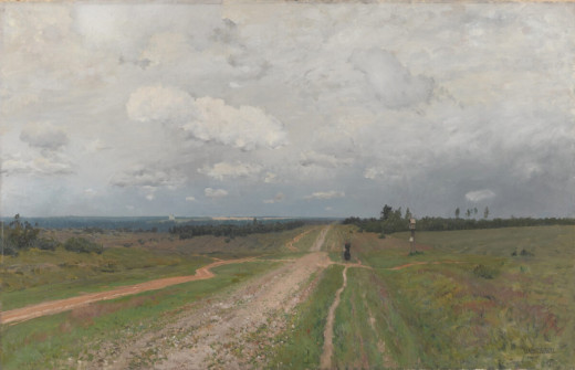 Isaac Levitan, Vladimirka, 1892