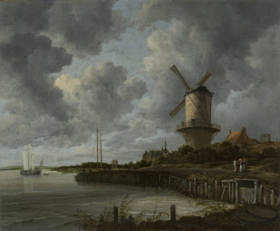 Jacob van Ruisdael, Windmill of Wijk Bij Duurstede, 1670