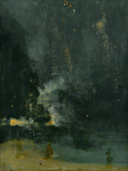 James Abbott Mcneill Whistler, Nocturne in Black and Gold – the Falling Rocket. C.1872 - 1877