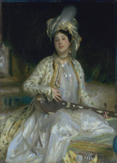Almina, Daughter of Asher Wertheimer 1908 by John Singer Sargent 1856-1925