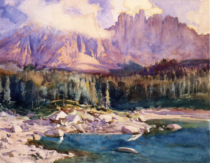 John Singer Sargent, Karer See, 1914