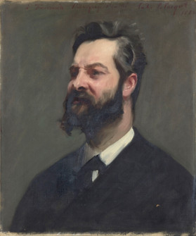 John Singer Sargent, Louis de Fourcaud, 1884