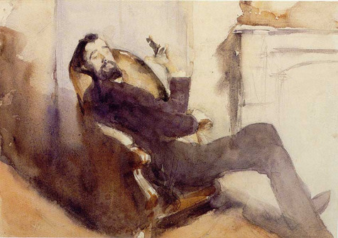 John Singer Sargent, Paul César Helleu, 1882-1885
