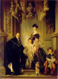 John Singer Sargent, The 9th Duke and Duchess of Marlborough and Their Two Sons, 1905