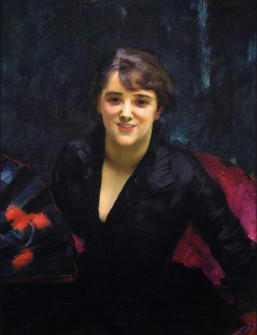 John Singer Sargent, The Lady in Black, 1882-1883