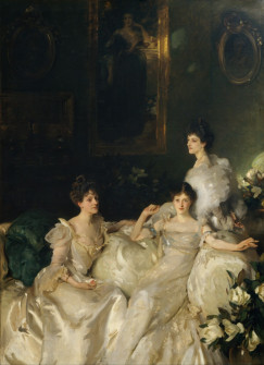 John Singer Sargent, The Wyndham Sisters Lady Elcho, Mrs. Adeane, and Mrs. Tennant, 1899