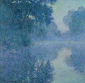 Claude Monet, Arm of the Seine Near Giverny at Sunrise, 1897