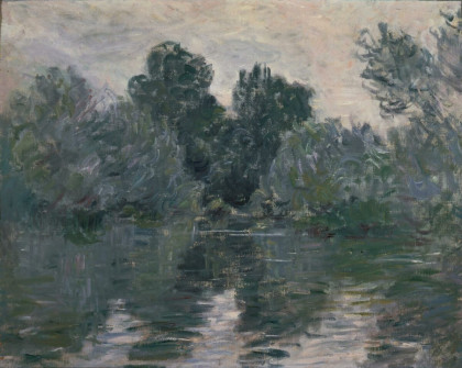 Claude Monet, Arm of the Seine Near Vetheuil, 1878