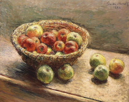Claude Monet, Basket of Apples, 1880