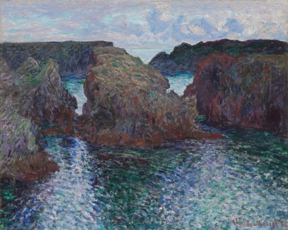 Claude Monet, Belle-Ile, Rocks at Port-Goulphar, 1886