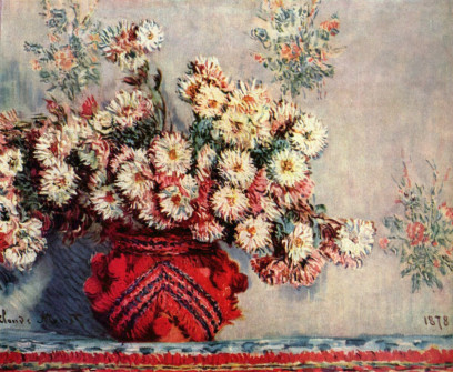 Claude Monet, Chrysanthemums, 1878