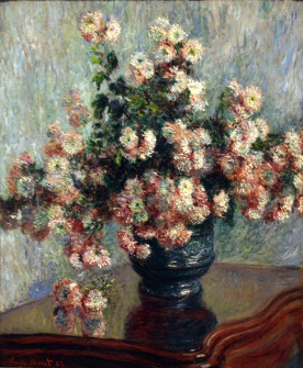 Claude Monet, Chrysanthemums, 1880-81