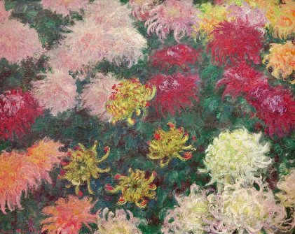 Claude Monet, Chrysanthemums, 1897