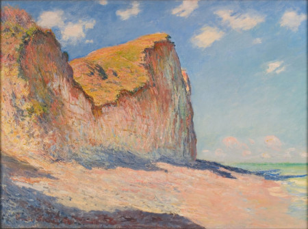 Claude Monet, Cliffs Near Pourville, 1882