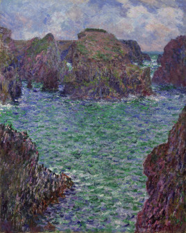 Claude Monet, Coming into Port-Goulphar, Belle-Ile, 1886