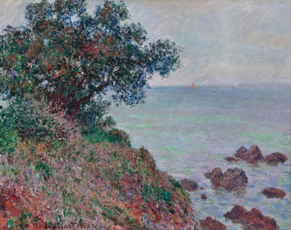 Claude Monet, Edge of the Mediterranean, Grey Weather, 1888