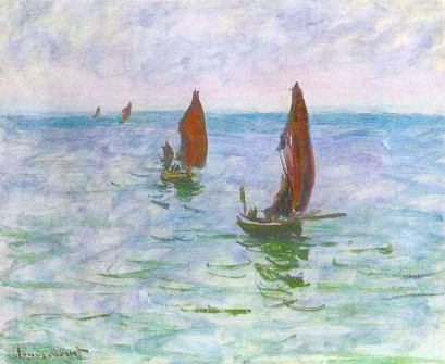 Claude Monet, Fishing Boats, 1885