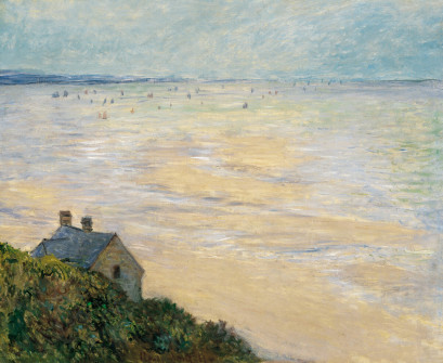 Claude Monet, Hut in Trouville, Low Tide, 1881