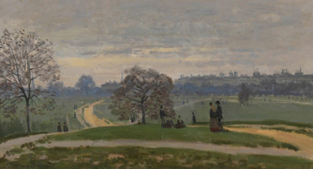 Claude Monet, Hyde Park, 1871
