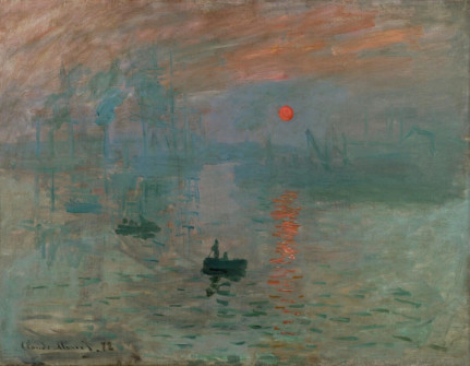 Claude Monet, Impression, Sunrise, 1873