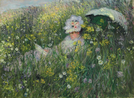 Claude Monet, In the Meadow, 1876