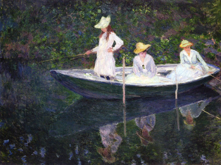 Claude Monet, In the Norvegienne, 1887