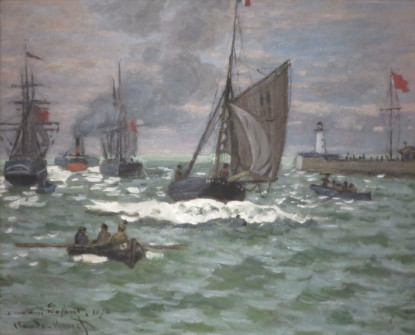 Claude Monet, L’Entrée du Port de Le Havre, 1867