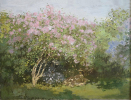 Claude Monet, Lilac in the Sun, 1872