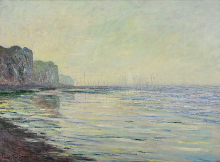 Claude Monet, Low Tide at Pourville, 1882