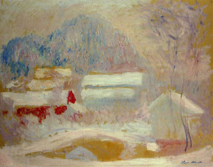 Claude Monet, Norwegian Landscape, Sandviken, 1895