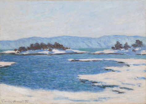 Claude Monet, On the Bank of Christiania Fjord, 1895