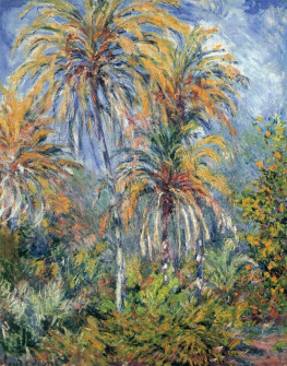 Claude Monet, Palm Trees, Bordighera, 1884