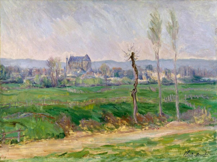 Claude Monet, Panorama of Vernon, 1886