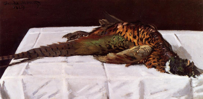 Claude Monet, Pheasant, 1869