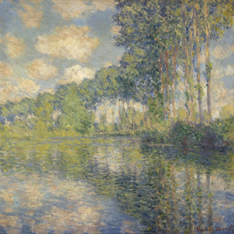 Claude Monet, Poplars on the Banks of the River Epte, 1891