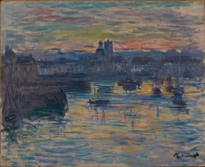 Claude Monet, Port of Dieppe, Evening, 1882