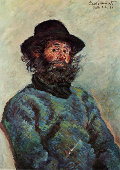 Claude Monet, Portrait of Poly, Fisherman at Kervillaouen, 1886
