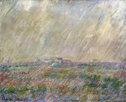 Claude Monet, Rain in Belle-Ile, 1886 (2)
