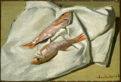 Claude Monet, Red Mullets, 1869