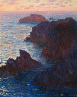 Claude Monet, Rocks at Belle-Ile, Port-Domois, 1886